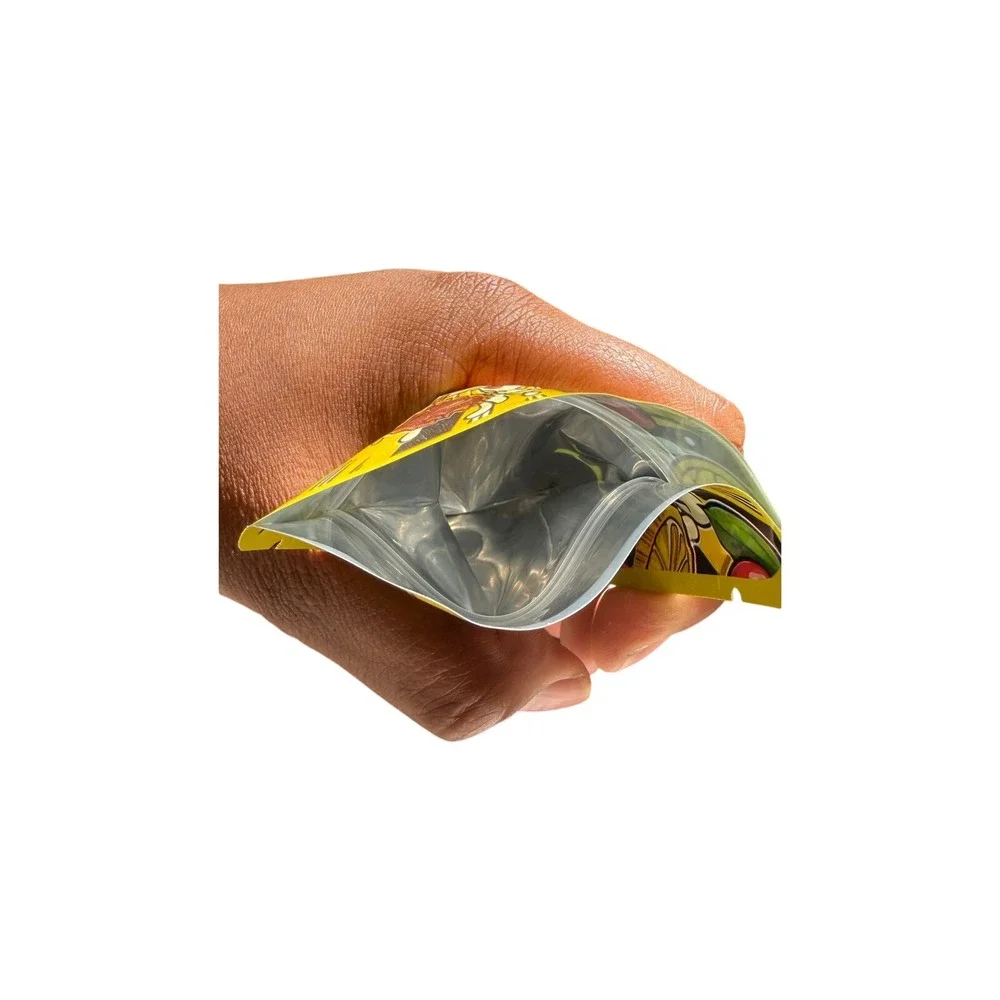 Colorful Smell-Proof 3.5g‎ Mylar Storage Bags – Resealable Foil Pouches Retro